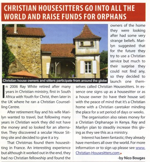Joy Magazine Article