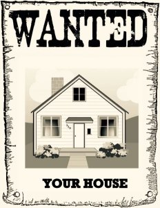 House Wanted Poster
